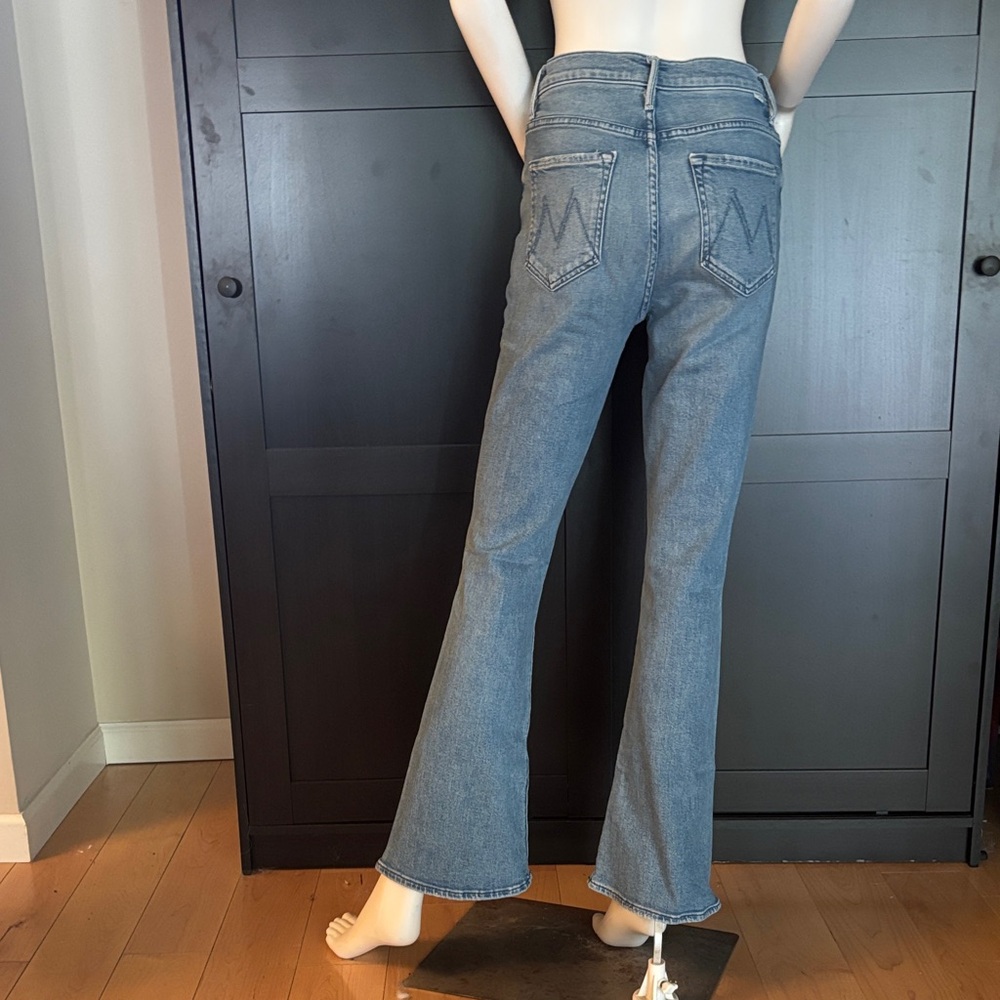 MOTHER Blue Flare Jeans